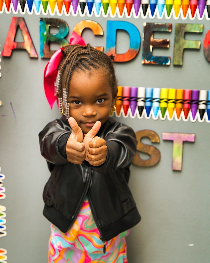 Children learning in the classroom at Appleseed Learning Center