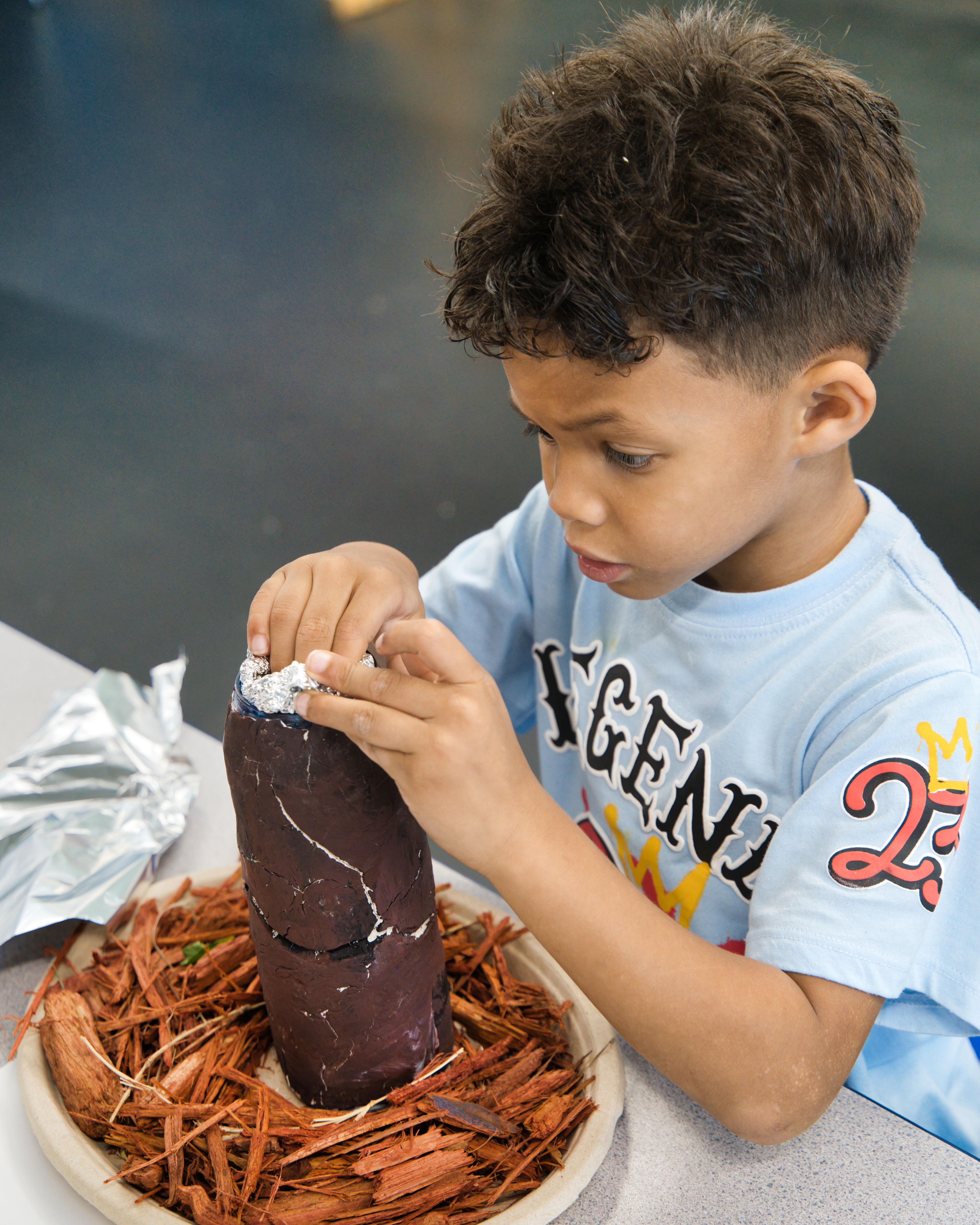 Children learning in the classroom at Appleseed Learning Center