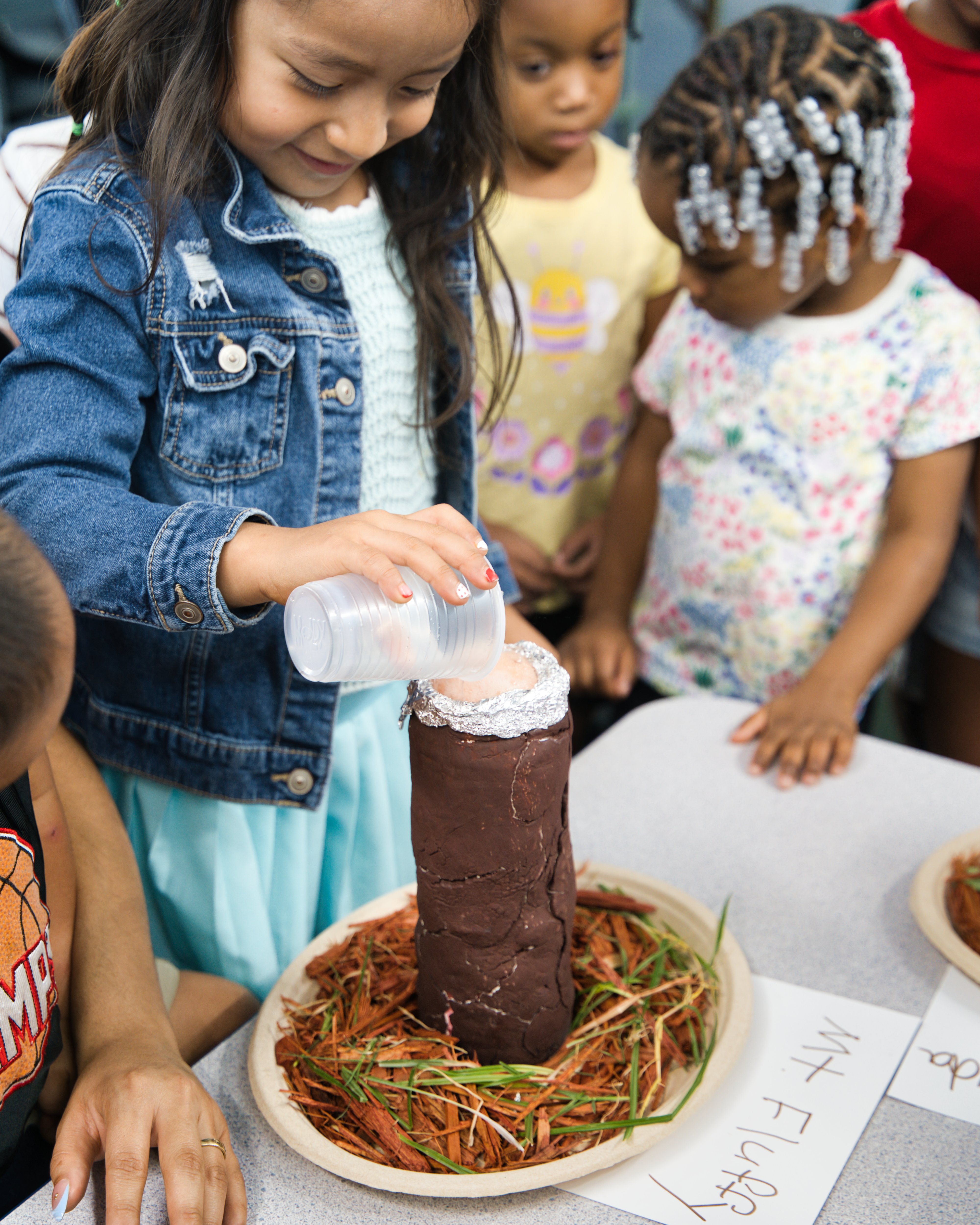 Children learning in the classroom at Appleseed Learning Center