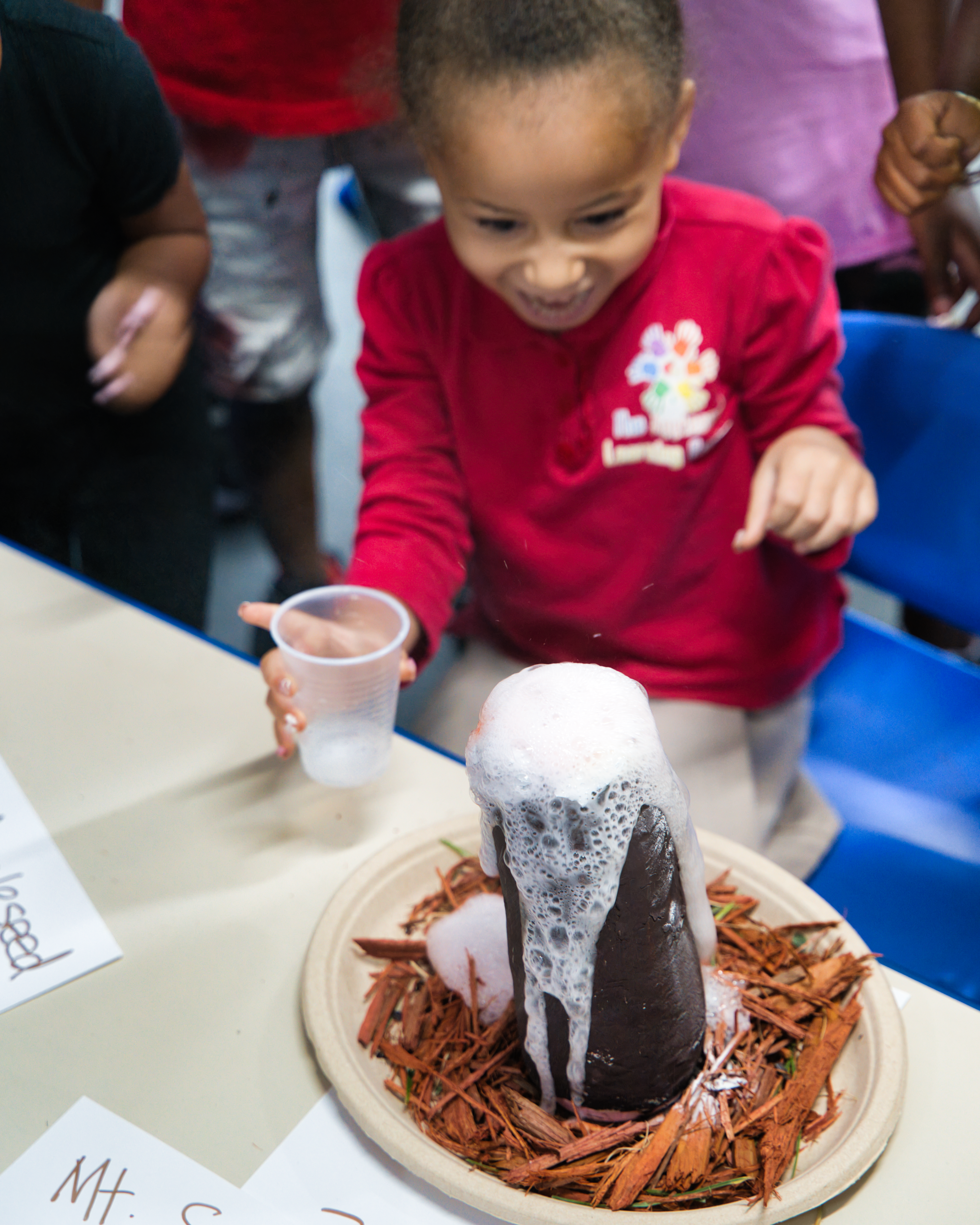 Children learning in the classroom at Appleseed Learning Center