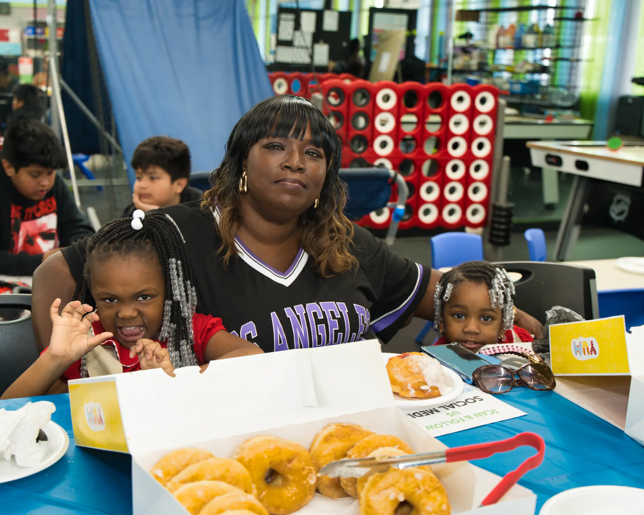 Children learning in the classroom at Appleseed Learning Center